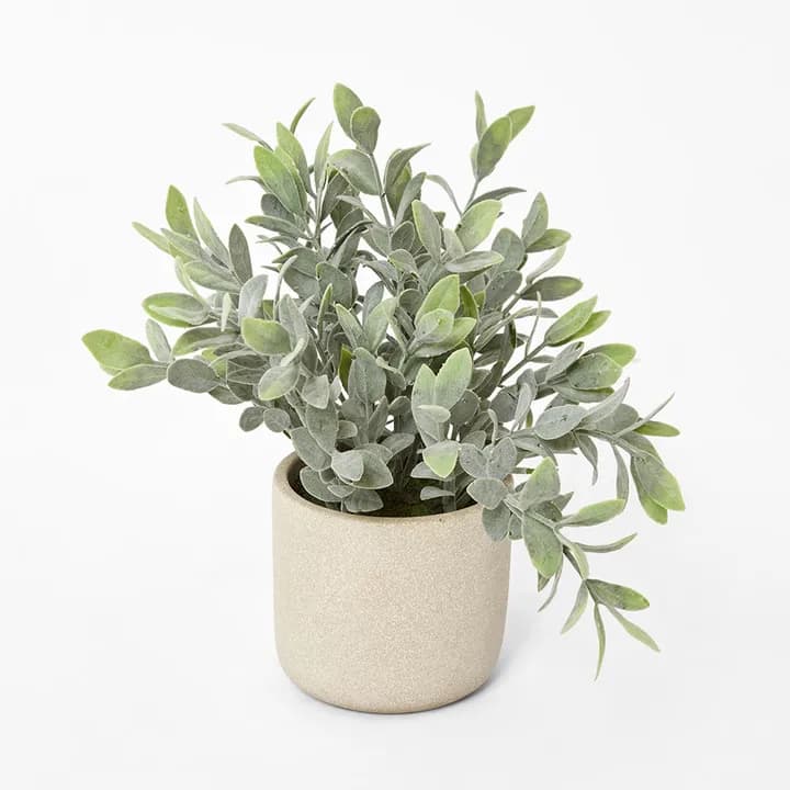 Potted Faux Succulent