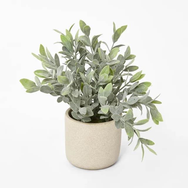 Potted Faux Succulent
